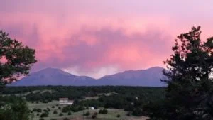Spanish Peaks near Chaé Manufacturing in Colorado